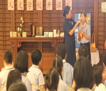 慈幼們參與「靜思語猜燈謎」環節。【攝影者：曾永川】