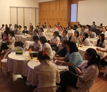 吉打靜思語一日營裡，老師們精進地學習如何把靜思語融入生活與教學中。【攝影者：曾永川】