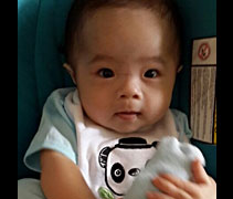 雖然年紀輕輕，但是涂俊榮和陳美馨已經為人父母，擁有一個六個月大的孩子。【圖片提供：涂俊榮】