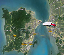 檳城靜思書軒的貨倉原本位於檳島，因北海靠近貨櫃碼頭，往後從台灣船運來的靜思產品都會直接運到北海新貨倉存放。【攝影者：莊鞳勛】