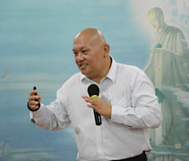 高級資產及回教資產規劃專員陳枷銘講师，憑藉多年的職場經驗，為大家釐清立遺囑的迷思。【攝影者：黃維光】