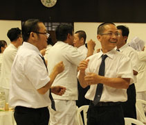 透過小遊戲，大家玩樂在一起，增進感情。【攝影者：尤靜蓓（慮忱）】